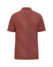 Load image into Gallery viewer, Lattice Flex Polo - Rust