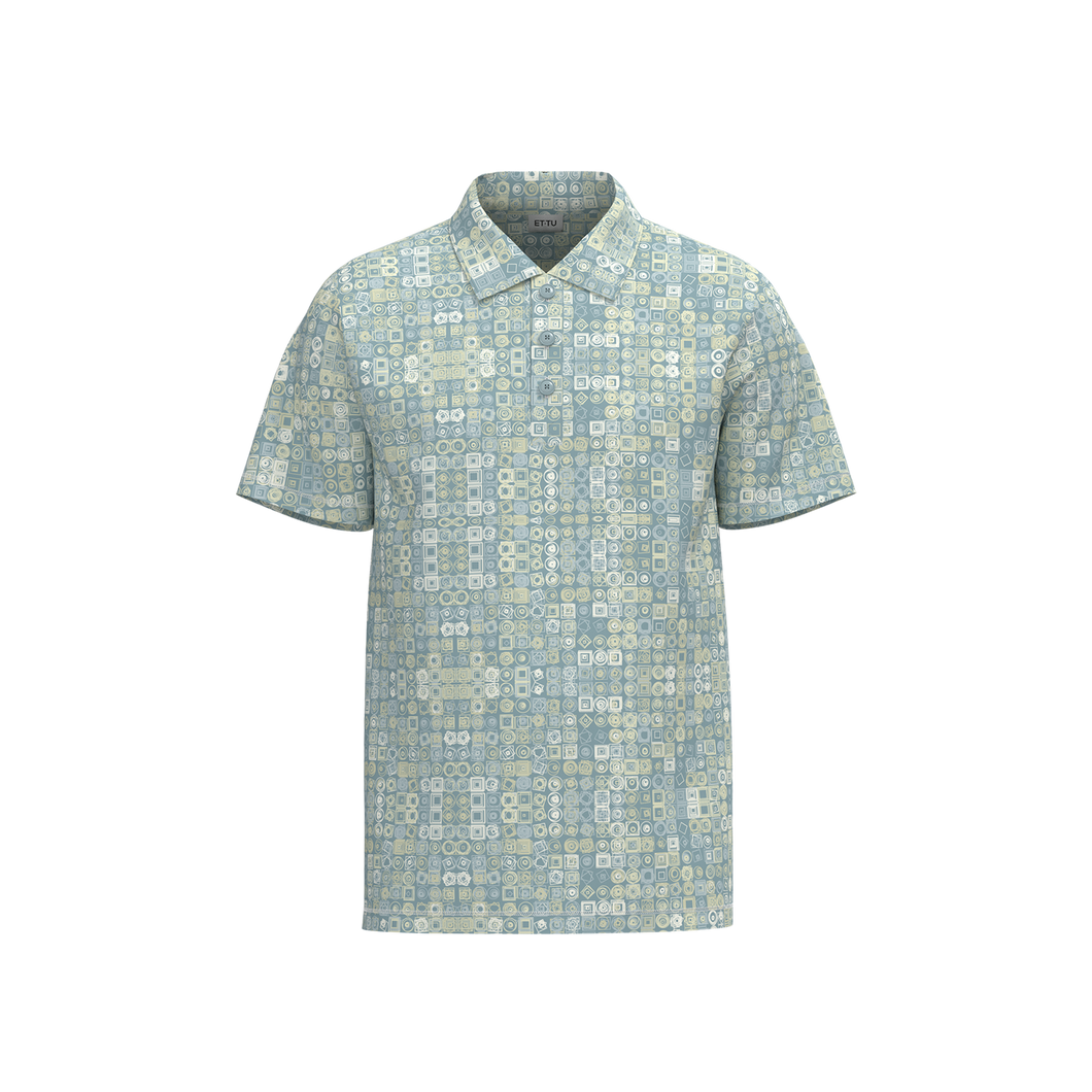 Cool Geometric Polo