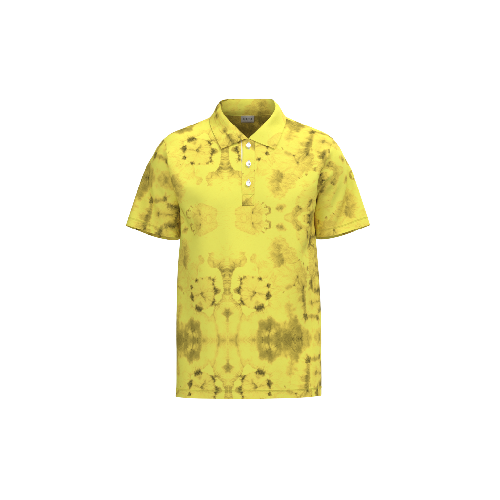 Marble Polo - Yellow