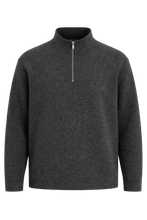 Load image into Gallery viewer, Re Peaklayer Quarter Zip - Anthra Heather
