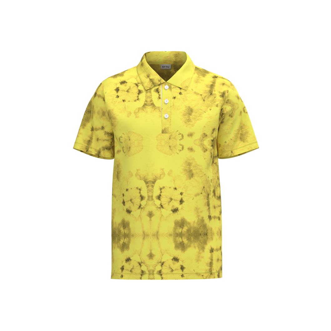 Marble Polo - Yellow