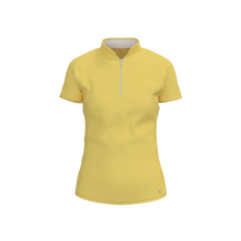 Load image into Gallery viewer, Ladies Summer Tech Polo - Sunshine Yellow
